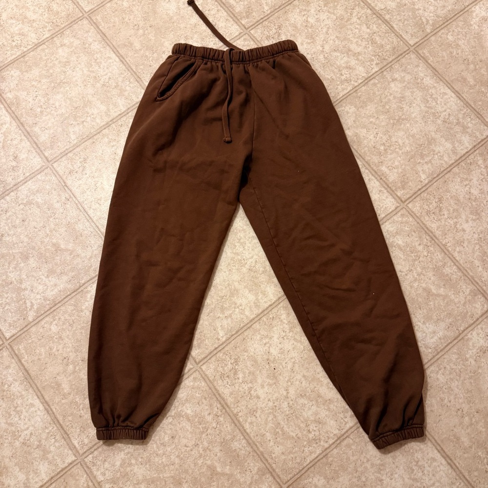 Daily drills brown xs/s joggers